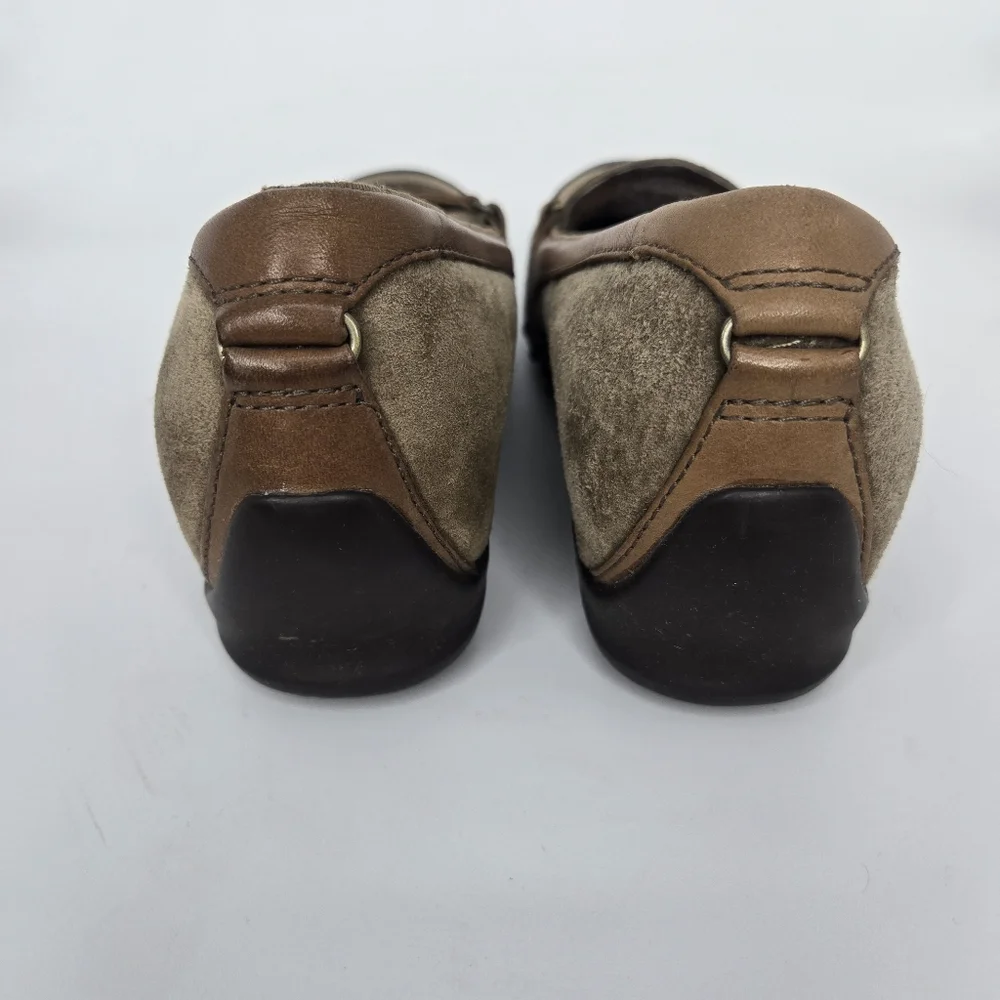 Merrell‎ Plaza Glide Loafer Shoes Tan Suede Women's size 6